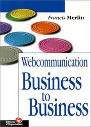 Cover of: Webcommunication Business to Business