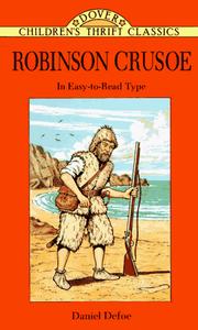 Cover of: Robinson Crusoe (Dover Children's Thrift Classics) by Daniel Defoe