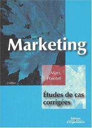 Cover of: Marketing : Études de cas corrigées