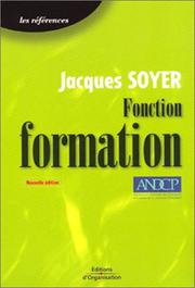 Cover of: Fonction formation