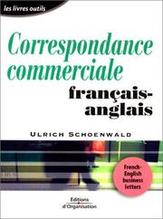 Correspondance commerciale français-anglais = by Ulrich Schoenwald