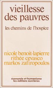 Cover of: Vieillesse des pauvres. Les chemins de l'hospice