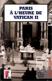 Cover of: Paris à l'heure de Vatican II