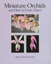 Cover of: Miniature orchids and how to grow them