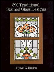 390 traditional stained glass designs by Hywel G. Harris