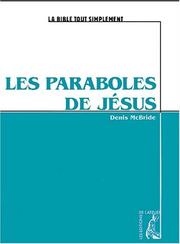 Paraboles de Jésus by D. Mac Bride