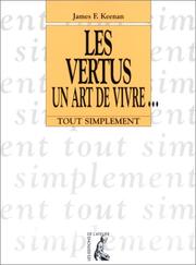 Cover of: Les Vertus, un art de vivreÂ