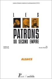 Cover of: Les Patrons du second empire