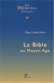Cover of: La bible au moyen-age