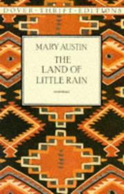 Cover of: The  land of little rain by Mary Austin