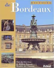 Cover of: Histoire de bordeaux nlle édition by C. Higounet