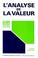 Cover of: L'analyse de la valeur