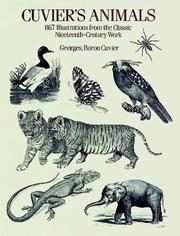 Cover of: Cuvier's animals: 867 illustrations from the classic nineteenth-century work