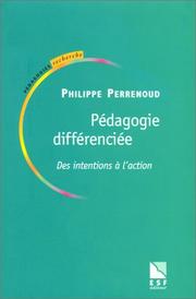 Cover of: Pédagogie différenciée by P.-H. Perrenoud