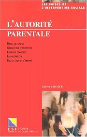 Cover of: Autorité parentale