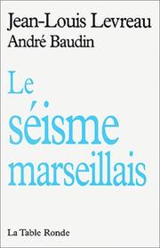 Cover of: Le séisme marseillais