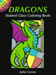 Cover of: Dragons Stained Glass Coloring Book