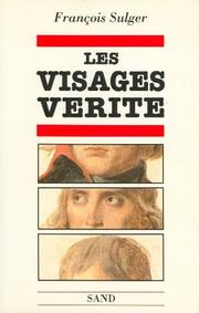 Cover of: Les visages vérité by François Sulger