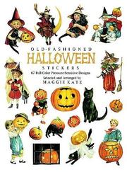 Cover of: Old-Fashioned Halloween Stickers: 67 Full-Color Pressure-Sensitive Designs