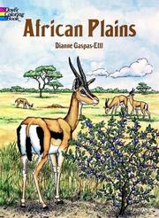 African Plains Coloring Book by Dianne Gaspas-Ettl