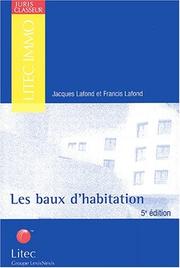 Cover of: Les Baux d'habitation