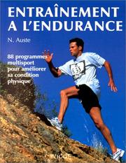 Cover of: Entraînement à l'endurance by Norbert Auste