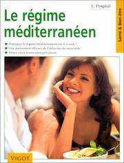 Cover of: Le régime méditerranéen by Edita Pospisil