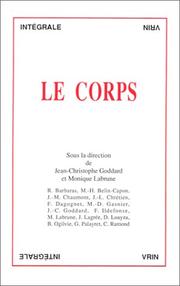 Cover of: Le Corps