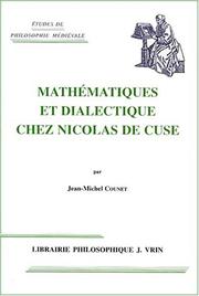 Mathématiques et Dialectiques by Jean-Michel Counet