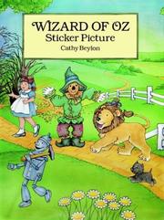 Cover of: Wizard of Oz Sticker Picture by Cathy Beylon