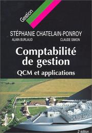 Cover of: Comptabilité de gestion : QCM et Applications