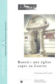 Cover of: Baouit. une eglise copte au louvre