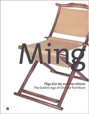 Cover of: Ming, lÂÃge dÂor du mobilier chinois