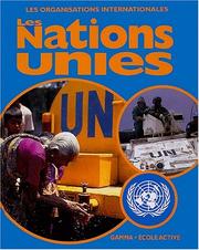 Cover of: Les Nations unies