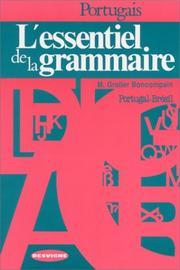 Cover of: Essentiel de la grammaire portugaise