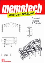 Cover of: Structures métalliques by Bazard