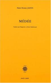 Cover of: Médée