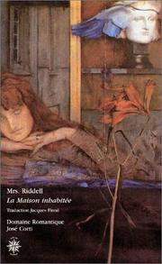 Cover of: La Maison inhabitée by Charlotte Riddell, Jacques Finné