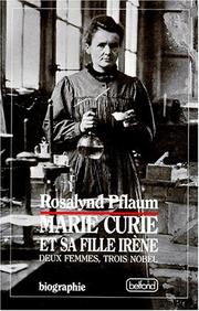 Cover of: Marie Curie et sa fille Irène
