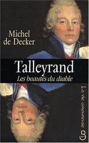 Cover of: Talleyrand