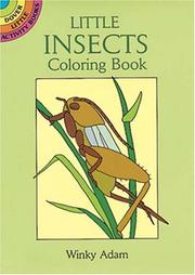 Cover of: Little Insects Coloring Book (Dover Little Activity Books) | Winky Adam