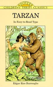 Cover of: Tarzan by Edgar Rice Burroughs, Edgar Rice Burroughs