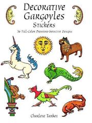 Cover of: Decorative Gargoyles Stickers: 36 Full-Color Pressure-Sensitive Designs (Stickers)