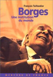 Cover of: Borges : Une restitution du monde