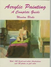 Cover of: Acrylic painting | Wendon Blake