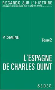 Cover of: L'Espagne de Charles Quint, tome 2. Regards sur l'histoire numéro 20