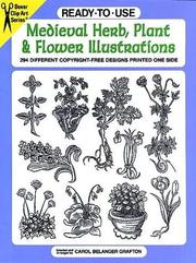 Cover of: Ready-to-Use Medieval Herb, Plant and Flower Illustrations | Carol Belanger Grafton