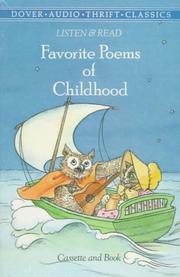 Cover of: Listen & Read Favorite Poems of Childhood (Dover Audio Thrift Classics)