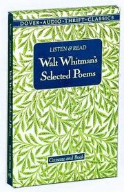 Cover of: Listen & Read Walt Whitman