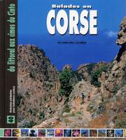 Cover of: Les Plus Belles Balades en Corse